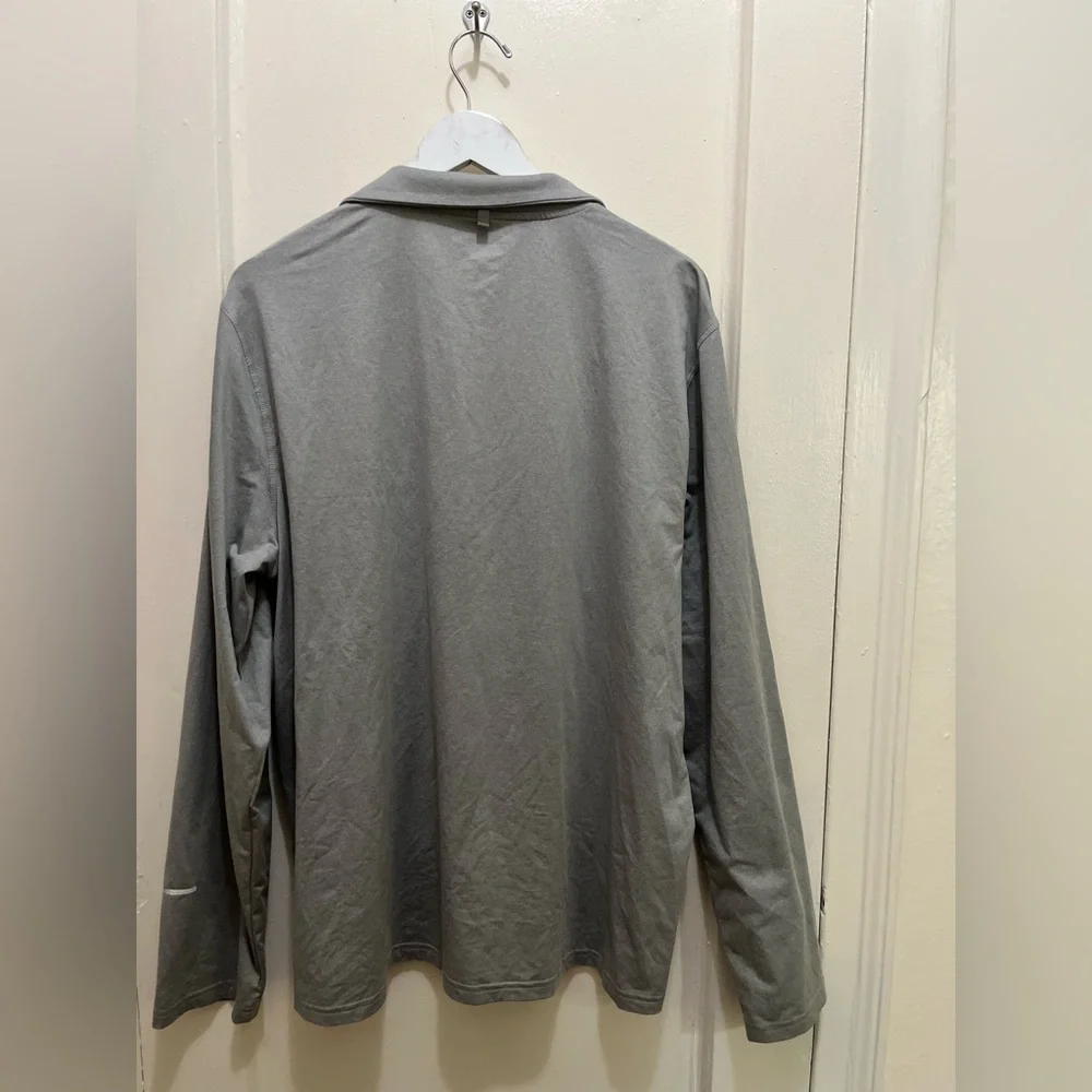 Ralph Lauren Polo Sport Gray Golf Performance XL 1/4 Zip Pullover  Thermo Vent - Picture 6 of 9